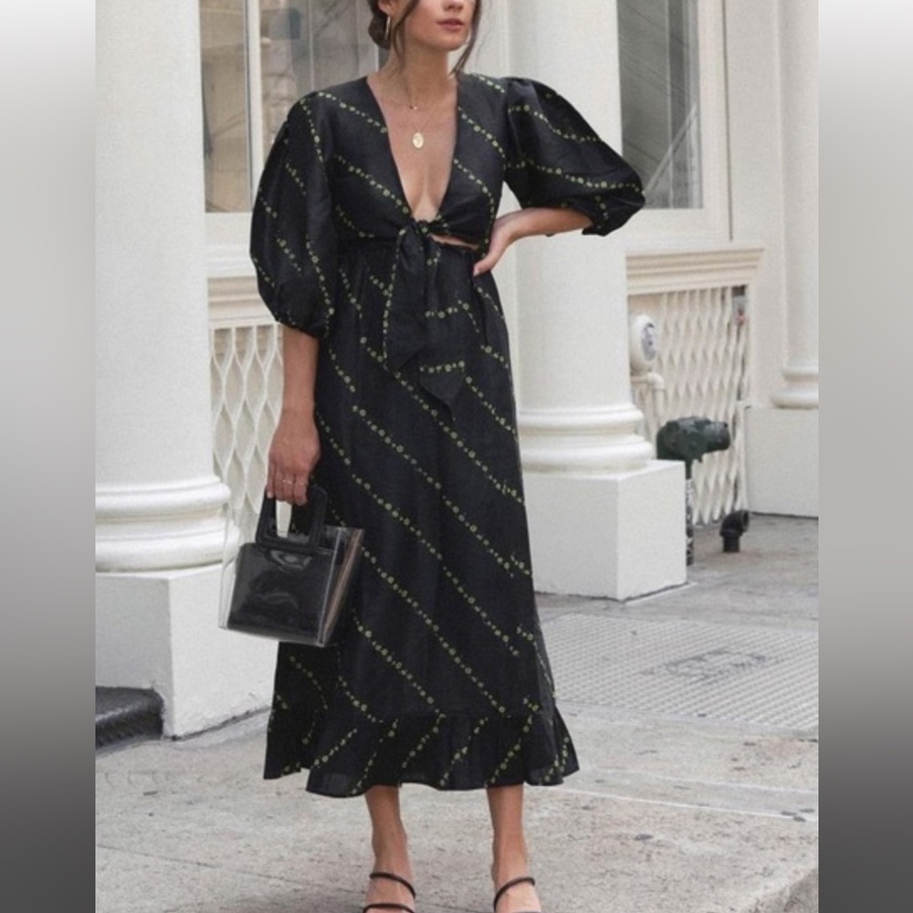 Ganni Silk Dress